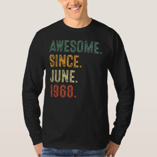 Camiseta 54 anos de idade 54 anos decorações de aniversário