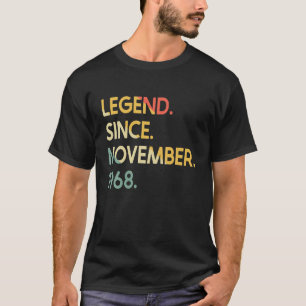 Camiseta 54 Anos De Legenda Desde Novembro De 1968 54º Nasc