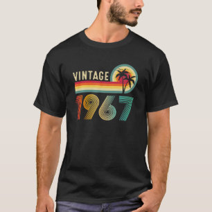 Camiseta 54 anos Vintage Gift 1967 Retro 54º aniversário