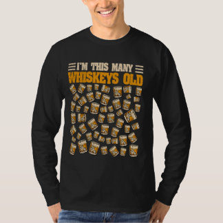 Camiseta 54 anos, Whiskey Drinker Bourbon 54, aniversário