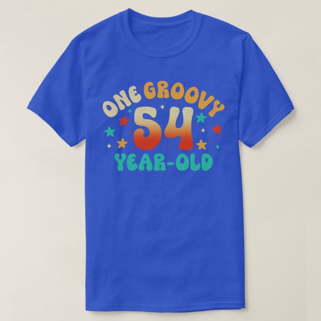 Camiseta 54.o aniversário 2 (Frente do Design)