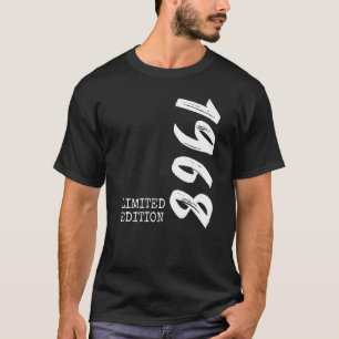 Camiseta 54.o aniversário Damas Mens 54 Anos 1968 1
