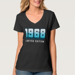 Camiseta 54.o aniversário Damas Mens 54 Anos 1968 1