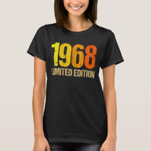 Camiseta 54.o Aniversário Mulheres 54 anos 1968