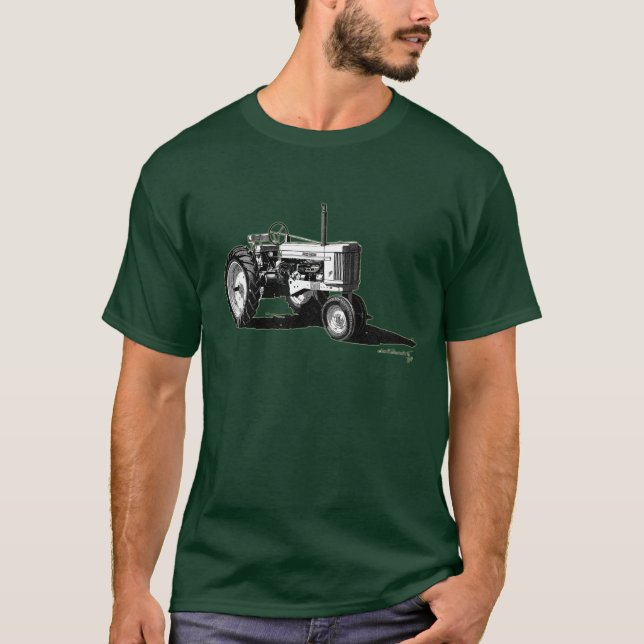 Camiseta '54 trator do modelo 50 de JD (Frente)