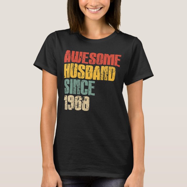 Camiseta 55º aniversário de casamento para ele (Frente)