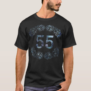 Camiseta 55.º aniversário Para a cavalgada ocidental sabrin