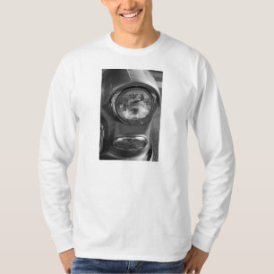 Camiseta 55 Chevy Headlight Grayscale