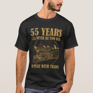 Camiseta 55 Comboio A Vapor 55Th