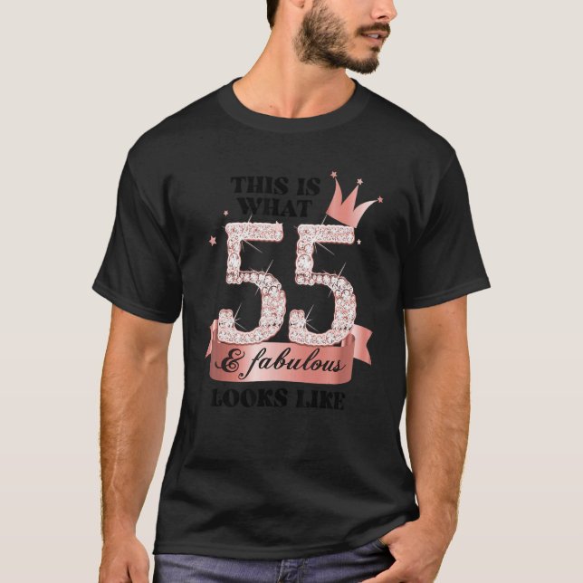 Camiseta 55 & Fabulous I Rose And White Party Group Candid  (Frente)