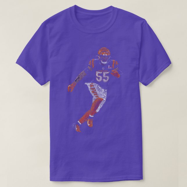 Camiseta 55 Linebacker (Frente do Design)
