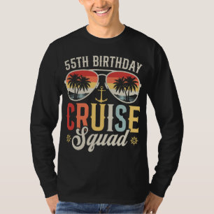 Camiseta 55.o Aniversário Homens em Combate à Família Cruis