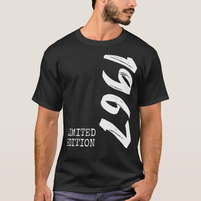 Camiseta 55.o Aniversário Mulheres 55 anos 1967 (Frente)