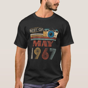 Camiseta 55 Presentes De Aniversário De 55 Anos De Idade Me