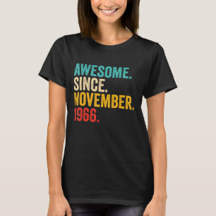 Camiseta 56 anos Oferece 56 anos de aniversário incrível de