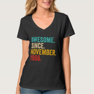 Camiseta 56 anos Oferece 56 anos de aniversário incrível de