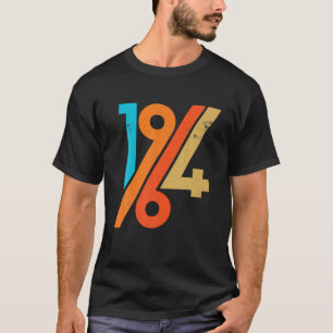 Camiseta 57º Aniversário da Vintage Retro 60s Estilo 1964