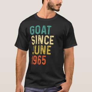 Camiseta 57.º Aniversário, 57 Anos De Idade, Caprino Desde 