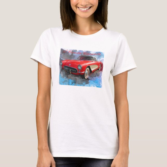 Camiseta 57' Convertible de Corveta (Frente)