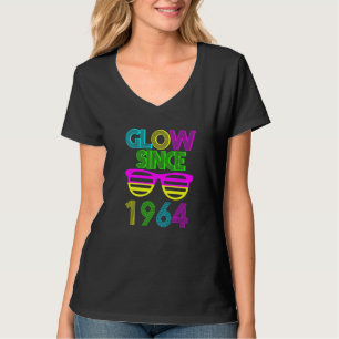 Camiseta 58º Aniversário Brilhando desde 1964 Vintage Óculo