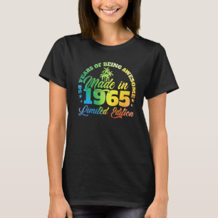 Camiseta 58 anos de ser incrível feito em 1965 Aniversário