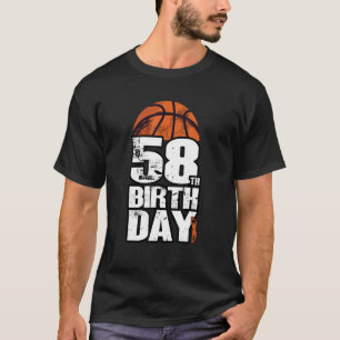 Camiseta 58 anos Vintage Basbol 58º aniversário