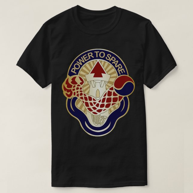 Camiseta 59ª Ordnance Brigade DUI com Txt X (Frente do Design)