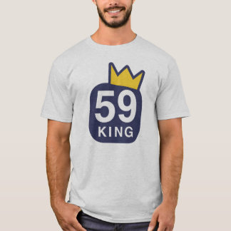 Camiseta 59 rei T-shirt (cinza)
