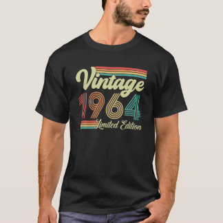 Camiseta 59 Years Old Vintage 1964 Born In 1964 59th