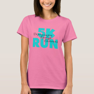 Camiseta 5.000 Esportes Aqua em Execução
