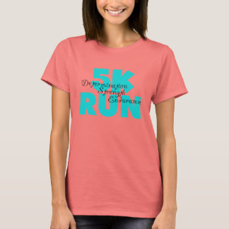 Camiseta 5.000 Esportes Aqua em Execução