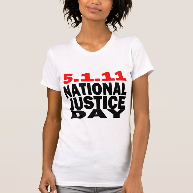 CAMISETA 5/1/2011 DE DIA NACIONAL DE JUSTIÇA (Frente)