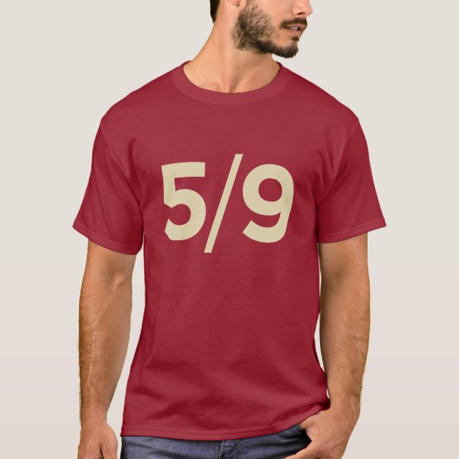 Camiseta 5/9 de relatório (Frente)