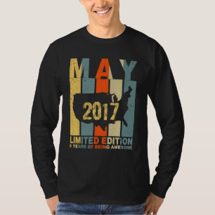 Camiseta 5 Aniversário De Maio De 2017 5 Anos De Incrível