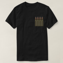 Camiseta 5 balas de caça