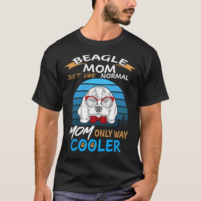 Camiseta 5 Beagle Mãe Resfriado (Frente)