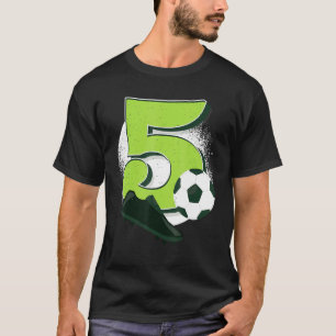 Camiseta 5 Birthday, Aniversário de criança De 5 Anos