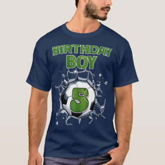 Camiseta 5 Birthday Boys player Gift For Boys toddle