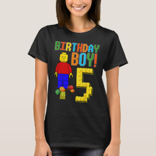Camiseta 5 Birthday Cute 5 Anos