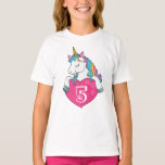 Camiseta 5 Birthday Cute Unicorn Birthday, Presente para Ga<br><div class="desc">5 Birthday Cute Unicorn Birthday Dons Para Camiseta Rapariga</div>