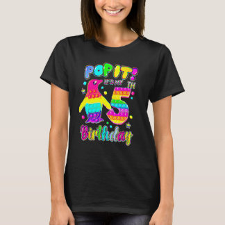 Camiseta 5 Birthday Girl Outfit Penguin Pop De Pinguim Com 