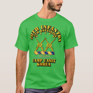 Camiseta 5 Bn 20 de Infantry Camp Casey Coreia