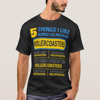 Camiseta 5 Coisas Que Eu Gosto Tanto Como Porta copos De Ci