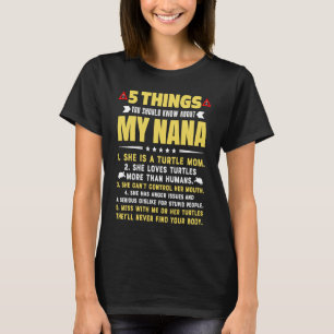 Camiseta 5 Coisas Que Você Deveria Saber Sobre Minha Tartar