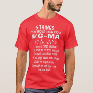 Camiseta 5 Coisas Que Você Deveria Saber Sobre O Meu Dia de