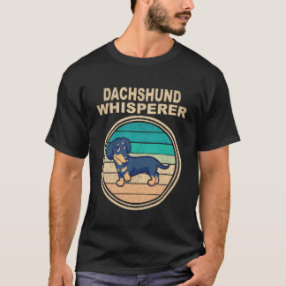 Camiseta 5 Dachshund Murmurador Vintage