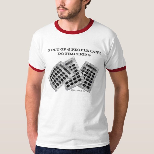 Camiseta 5 de 4 pessoas (Frente)