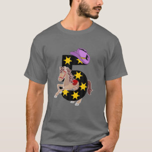 Camiseta 5 de Aniversário Engraçado Presente 5 Anos de Idad