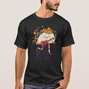 Camiseta 5 De Mayo Happy Mexicano Taco Maracas Cinco De Mai