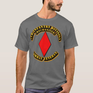 Camiseta 5 Divisão de Infantaria Combate Veteran